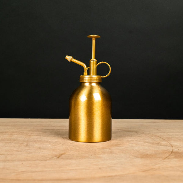Aluminium sprayer gold