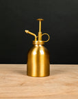 Pulverizador de aluminio dorado